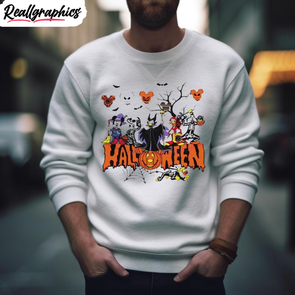 Disney Halloween Mickey And Friend Villain Shirt