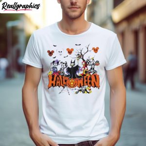 Disney Halloween Mickey And Friend Villain Shirt