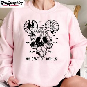 disney villains you cant sit with us shirt witches halloween sweatshirt sweater 1 swrbew