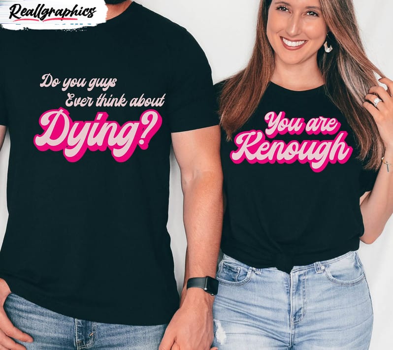 do you ever think about dying shirt funny halloween short sleeve unisex t shirt 2 zycamk