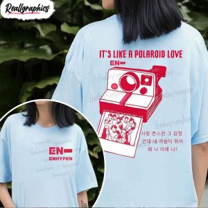 enhypen polaroid love shirt enhypen album dimension short sleeve unisex t shirt 1 fpi5q6