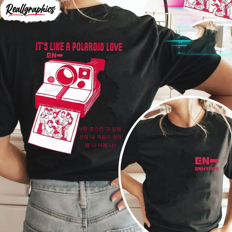 enhypen polaroid love shirt enhypen album dimension short sleeve unisex t shirt 2 ilyawg