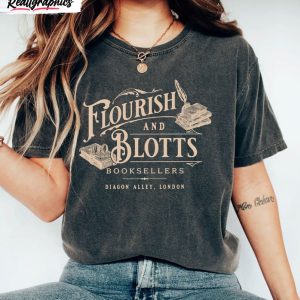 flourish blotts comfort shirt hp fan potter crewneck short sleeve 1 m5v3oy
