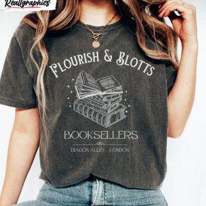 flourish blotts wizard book shirt universal sweater long sleeve 1 fqkmvp
