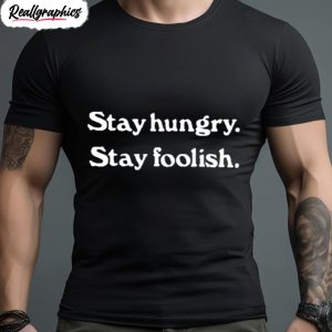foolish gamers wearing stay hungry stay foolish shirt 1 cssi7p