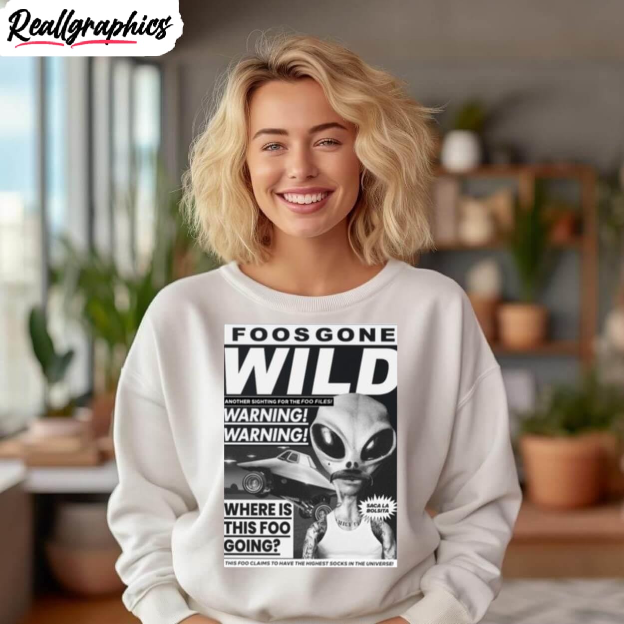 Foos Gone Wild Beamed Up Shirt