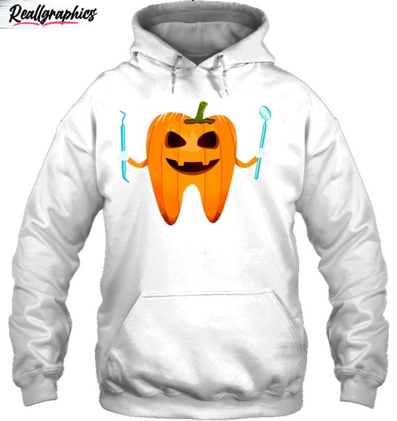 Funny Dental Halloween Tooth Pumpkin Dentist Halloween Gift Shirt Funny Dental Halloween Tooth Pumpkin Dentist Halloween Gift Shirt