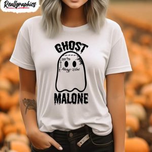 ghost malone groovy shirt funny halloween long sleeve sweater for men and women 1 nnrfrn
