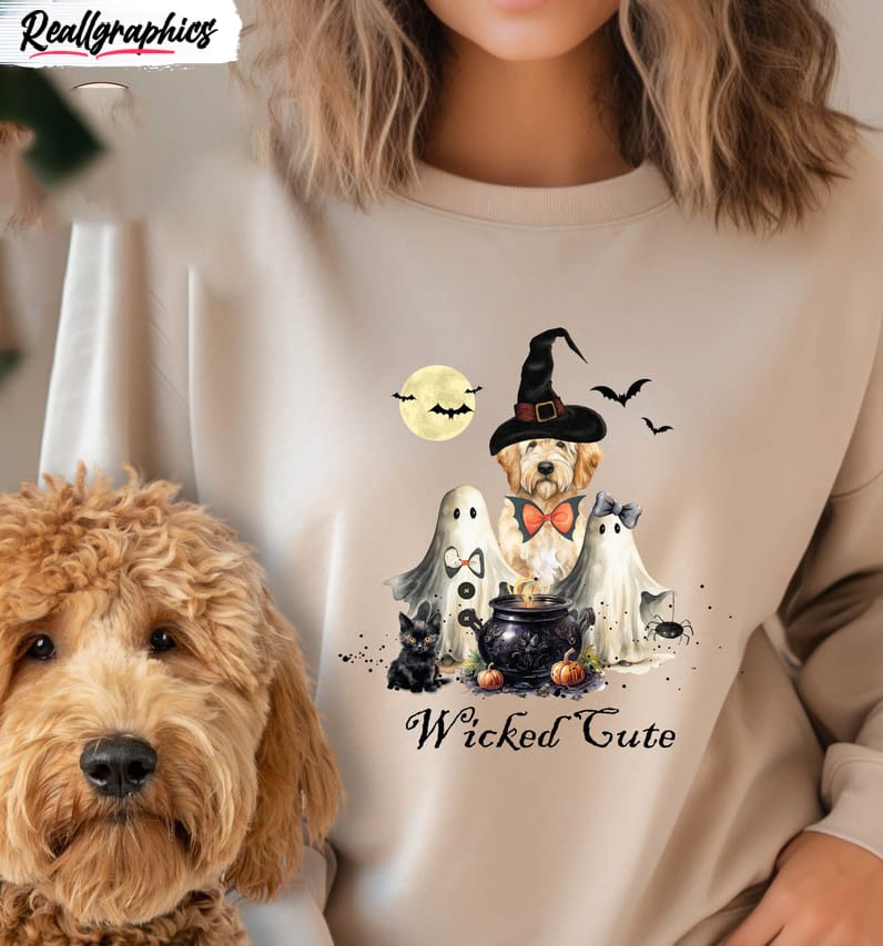 goldendoodle dog halloween wicked shirt trick or treat hoodie long sleeve 1 iqspvq