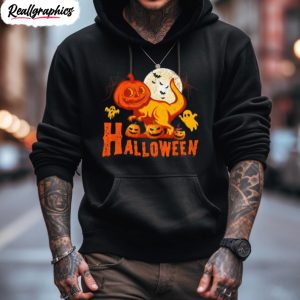 halloween party flying witch horror scary spooky season scary boo with full moon shirt 3 uq3zrb