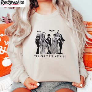 halloween you cant sit with us shirt halloween party long sleeve short sleeve 1 l0r8f3
