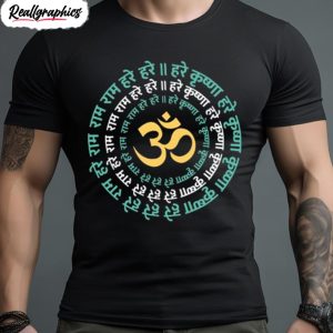 hare krishna aum om mantra symbol chanting hinduism shirt 1 s4b1e5