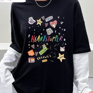 heartstopper stencil shirt heartstopper leaves pride long sleeve short sleeve 1 o4txpy
