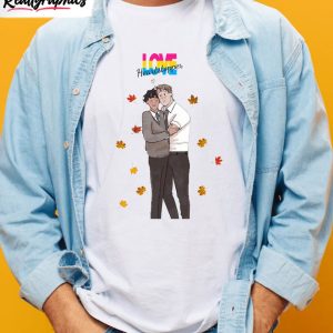 heartstopper trendy shirt nick and charlie nick nelson charlie short sleeve t shirt 1 gjf5bb