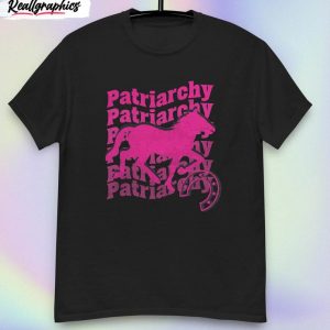 horses amp patriarchy vintage design sweater short sleeve 1 mdiqe6