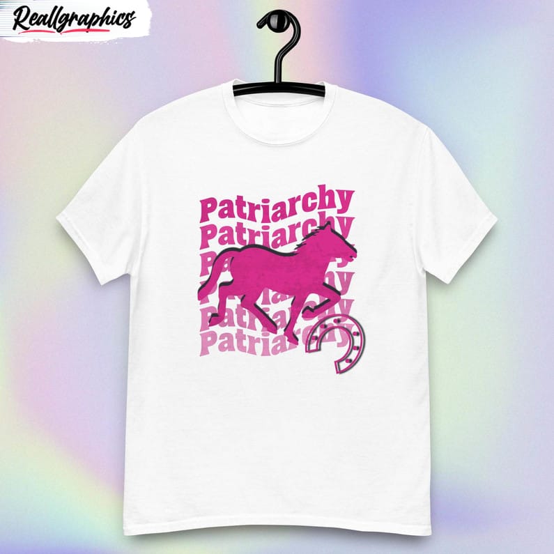 horses amp patriarchy vintage design sweater short sleeve 2 glepyj