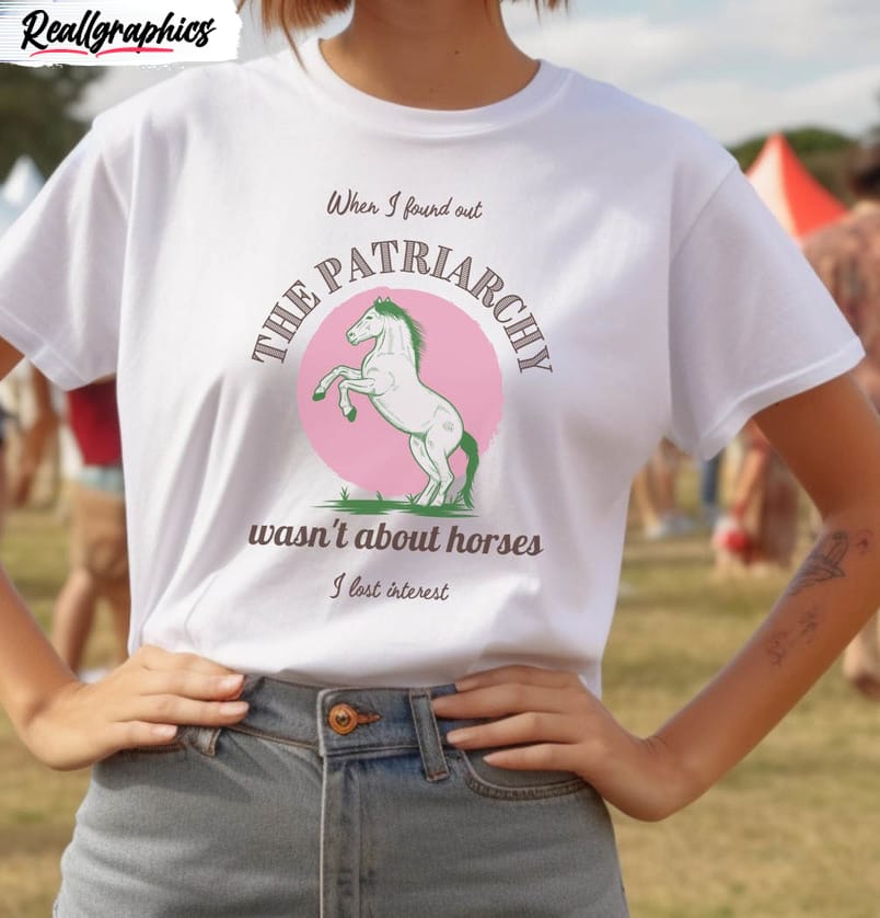 Horses Patriarchy Shirt, Retro Doll Unisex T-shirt Sweater horses patriarchy shirt retro doll unisex t shirt sweater 1 wwdbry