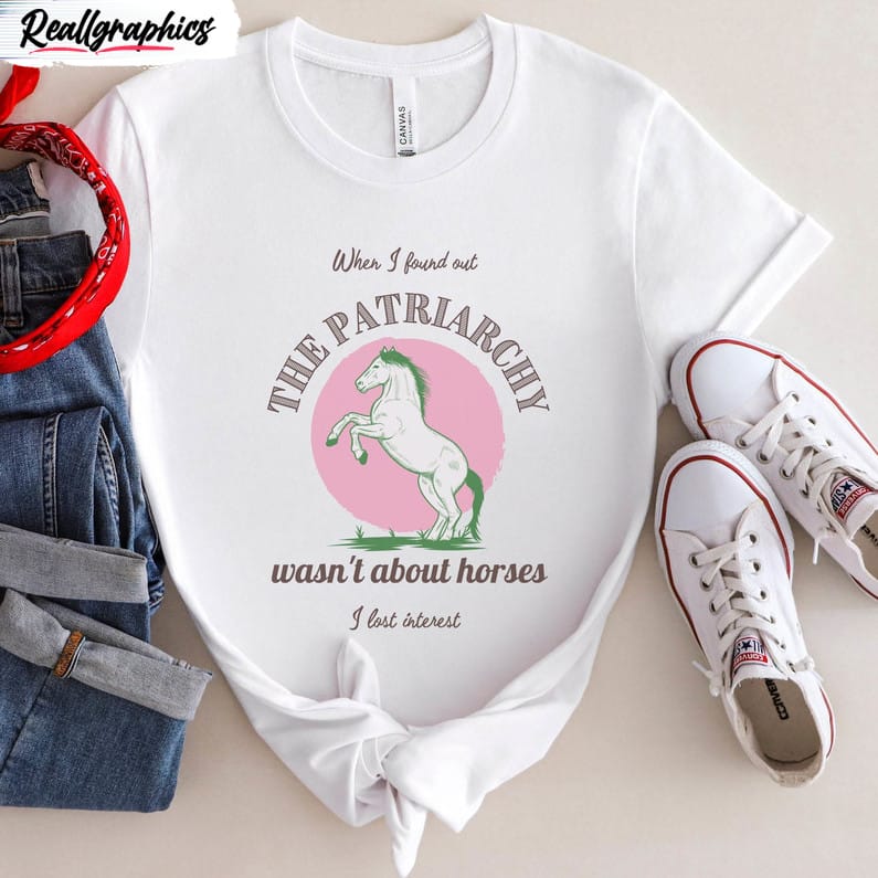 horses patriarchy shirt retro doll unisex t shirt sweater 2 kepdpf