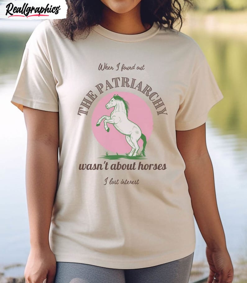Horses Patriarchy Shirt, Retro Doll Unisex T-shirt Sweater horses patriarchy shirt retro doll unisex t shirt sweater 3 nqz6xf