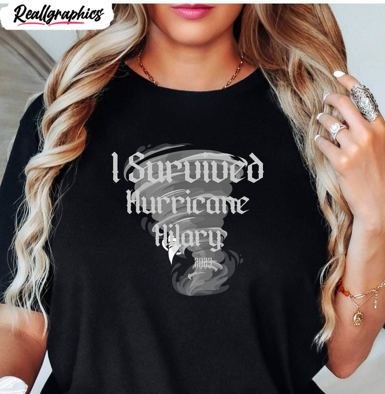 Hurricane Hilary Survivor Shirt, Trendy Short Sleeve Unisex T Shirt Hurricane Hilary Survivor Shirt, Trendy Short Sleeve Unisex T Shirt