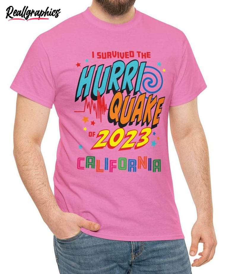 Hurriquake Survivor I Survived The Hurri Quake Shirt, Hurriquake 2023 Hoodie Long Sleeve Hurriquake Survivor I Survived The Hurri Quake Shirt, Hurriquake 2023 Hoodie Long Sleeve