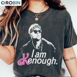 i am kenough unique shirt barbenheimer short sleeve hoodie for movie lovers 1 gwkvbe
