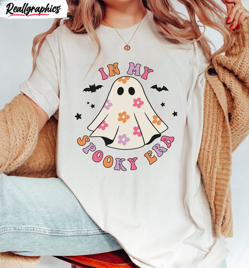 in my spooky era cute shirt halloween spooky season tee tops unisex t shirt 2 ndranc