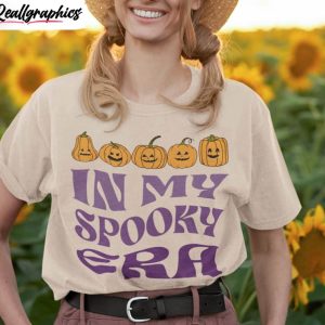 in my spooky era pumpkin shirt spooky fall unisex hoodie tee tops 1 wxorqz