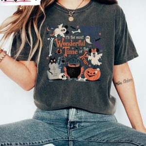 its the most wonderful time of the year disney shirt disney spooky season unisex t shirt crewneck 1 mtyu2d