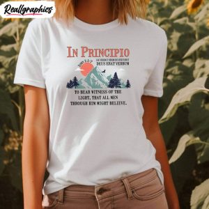 John 1 1 7 Cc Cycle 3 Shirt, Classical Conversations Cycle Unisex Shirt