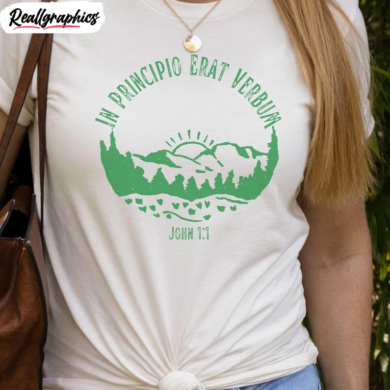 John 1 1 Bible Verse Cc Cycle 3 Shirt, Cc Tutor Unisex Shirt