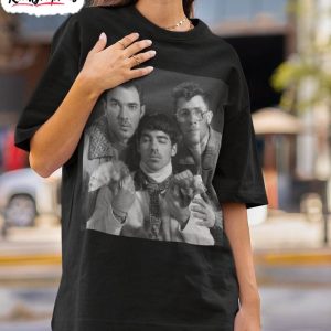 jonas brother vintage shirt five album one night the tour 2023 unisex t shirt unisex hoodie 1 ycjfu7