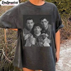 Jonas Brothers 2023 Tour Shirt, Five Albums One Night Unisex Shirt