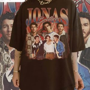 jonas brothers retro shirt creative unisex t shirt unisex hoodie for fans 1 lkj0az