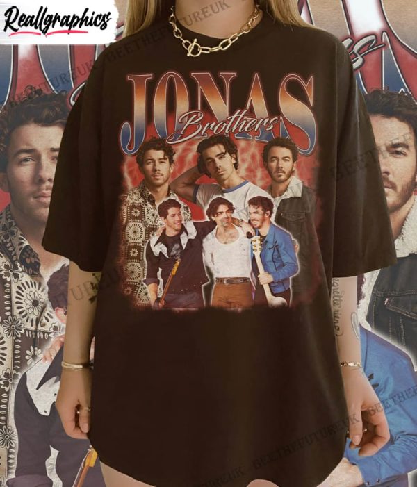 jonas brothers retro shirt creative unisex t shirt unisex hoodie for fans 1 lkj0az