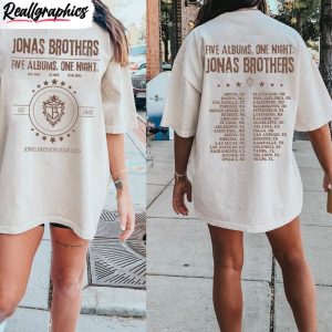 jonas brothers trendy shirt retro jonas brothers concert 2023 unisex tee 1 dm3or9
