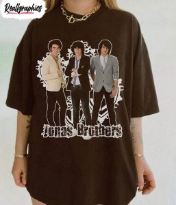 jonas brothers vintage shirt five albums one night tour unisex t shirt 2 irsqsk