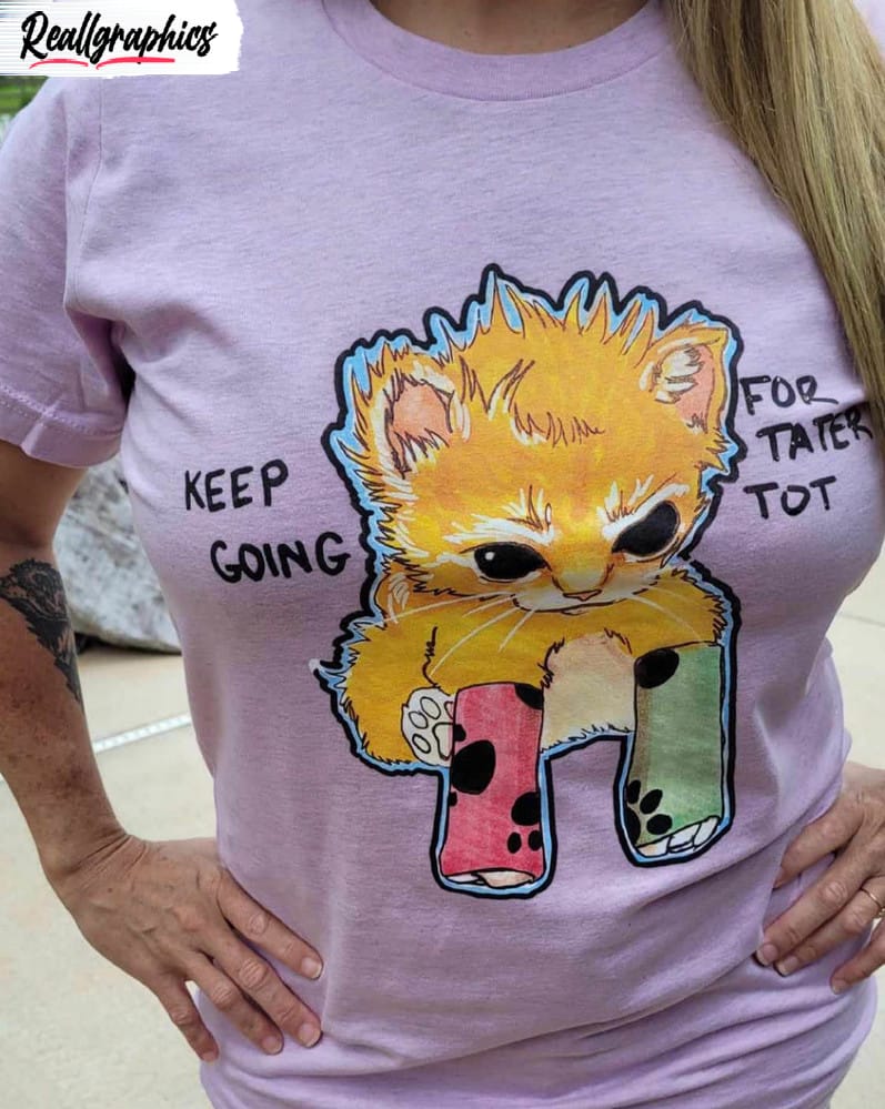 keep going for tater tot shirt tater tot and his spudbuds unisex hoodie long sleeve 2 huvkfz