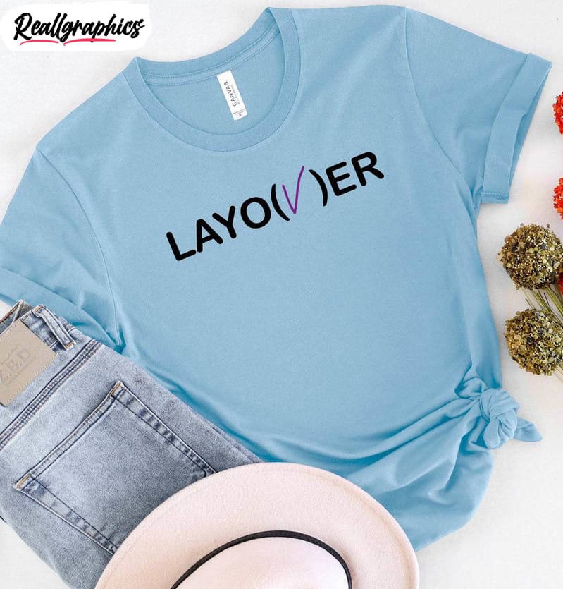 Layover Album Vintage Design Shirt, Kim Taehyung Yeontan Unisex Shirt