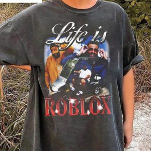 life is roblox meme shirt top dj khaled quotes sweater creative short sleeve 1 wyo7sa