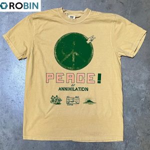 limited peace shirt comfort color long sleeve unisex hoodie for men women 1 sjaswa