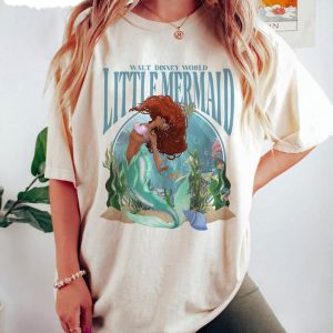 little mermaid shirt black girl magic unisex t shirt 1 mgyknv