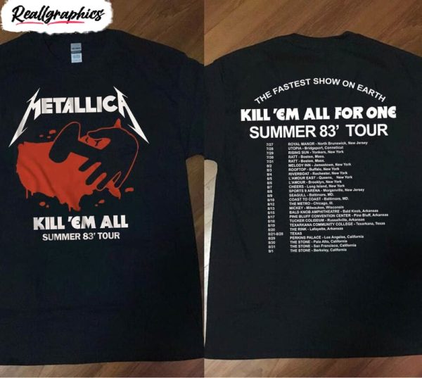 metallica world tour 2023 shirt, metallica band unisex shirt