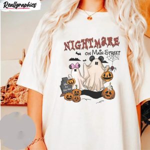 mickey minnie nightmare on main street shirt vintage disney sweater crewneck 1 devkk8