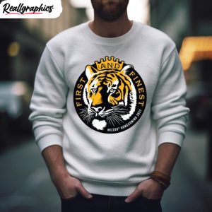 mizzou tigers first and finest 2023 official homecoming gold t shirt