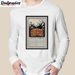 our 2023 nathaniel rateliff and the night sweats summer tour photo poster design t-shirt
