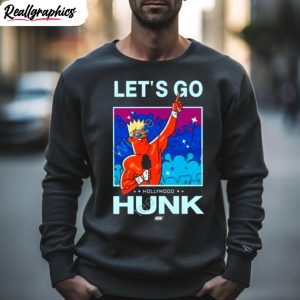 ryan nemeth let's go hollywood hunk art design t shirt