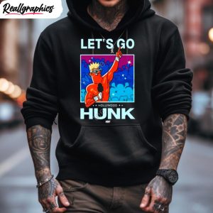ryan nemeth let's go hollywood hunk art design t shirt
