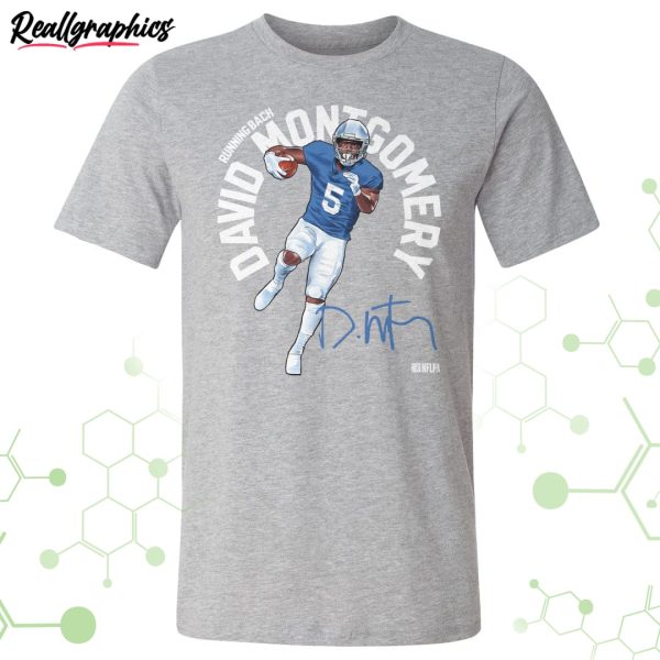 david montgomery detroit lions name arc unisex t-shirt, hoodie, sweatshirt