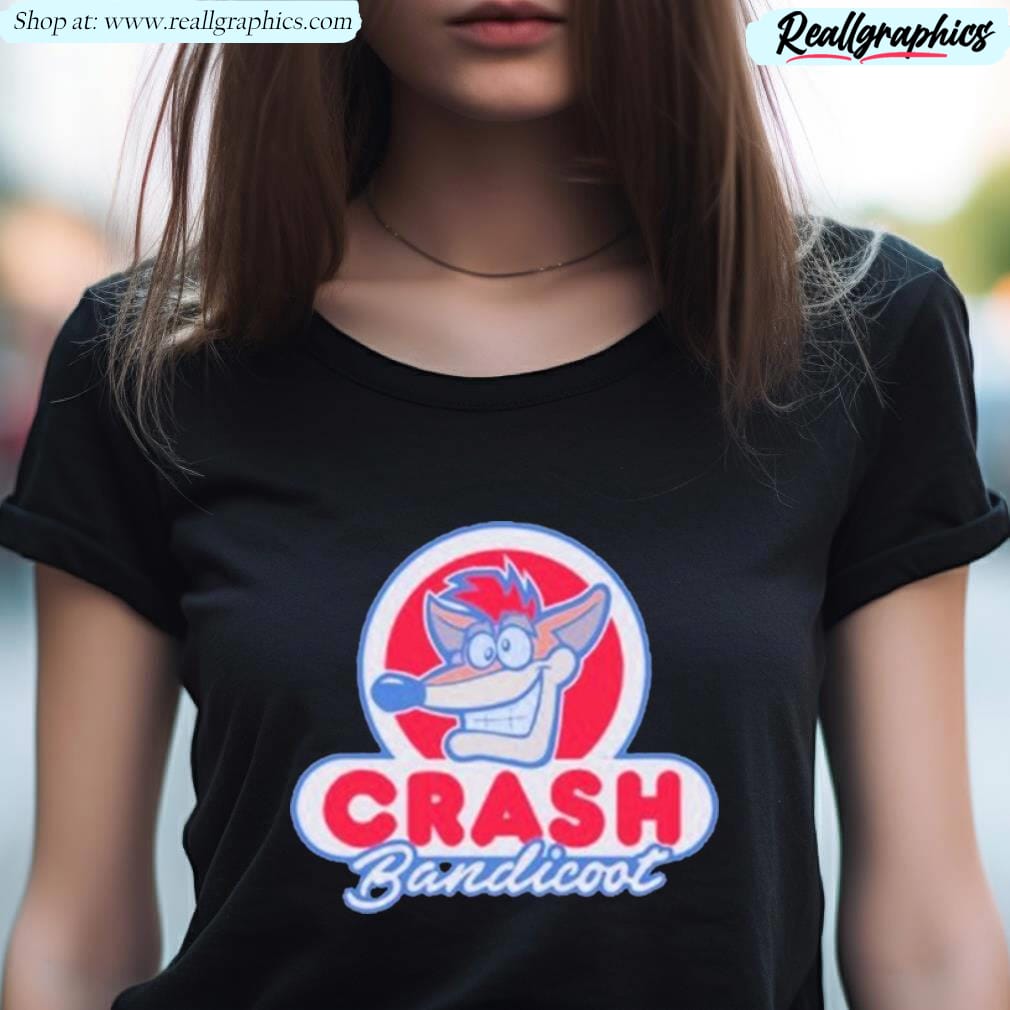 Dudja Crash Bandicoot Women's Shirt Images By Hersmiles Dudja Crash Bandicoot Shirt